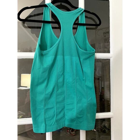 Fabletics Turquoise Racerback Tank - Size L (EUC) - Picture 2 of 10